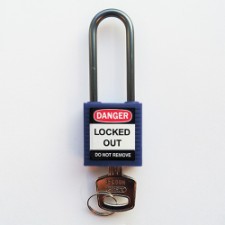Compact safe padlock 50mm Sha KD Blue/6