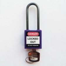 Compact safe padlock 50mm Sha KD Purpl/6