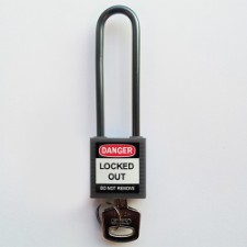 Compact safe padlock 75mm Sha KD Grey/6