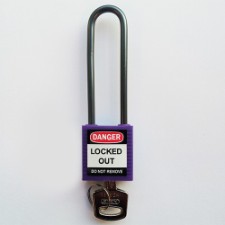 Compact safe padlock 75mm Sha KD Purpl/6