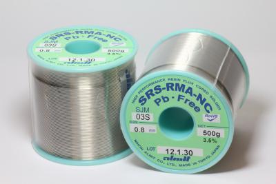 SRS-RMA-NC SJM-30 3,5%  Flux 3,5%  0,15mm 0,05kg Spule/ Reel