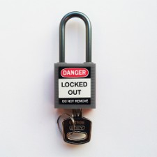 Compact safe padlock 38mm Sha KD Grey/6