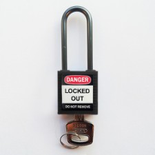 Compact safe padlock 50mm Sha KD Black/6