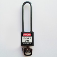Compact safe padlock 75mm Sha KD Black/6