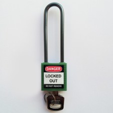Compact safe padlock 75mm Sha KD Green/6