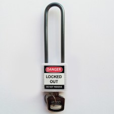 Compact safe padlock 75mm Sha KD White/6