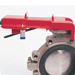 Butterfly Valve Lockout/Red