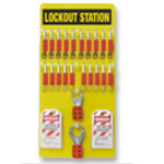 Lockout Station 20-Lock Padlock Board